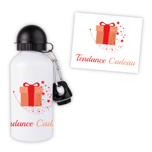 Gourde personnalisée logo - Action commerciale - Tendance Cadeau