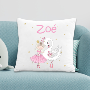 Coussin enfant personnalisé danseuse  - 1